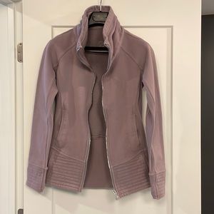 Lululemon Mauve Scuba Jacket - Size 6
